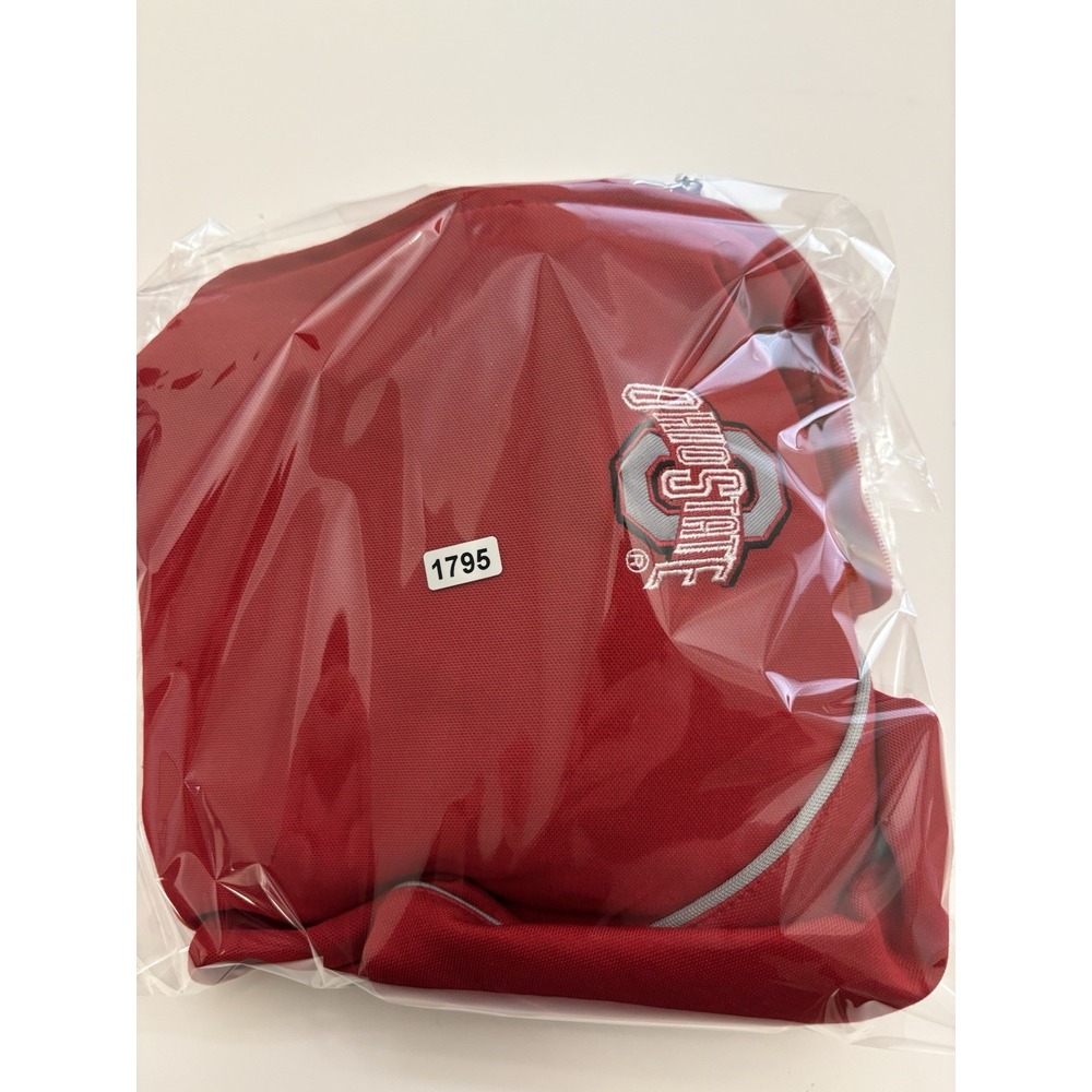 Women's Ohio State Buckeyes Collesium Bomber Jacket Red SZ Medium Full Zip - Picture 4 of 4